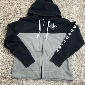Fanatics Whitesoxs Black and Gray Women's Hoodie Medium